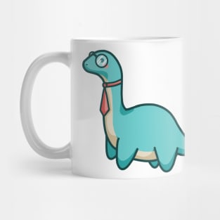 Cute dino, Professional long neck, Dinosaurus. Mug